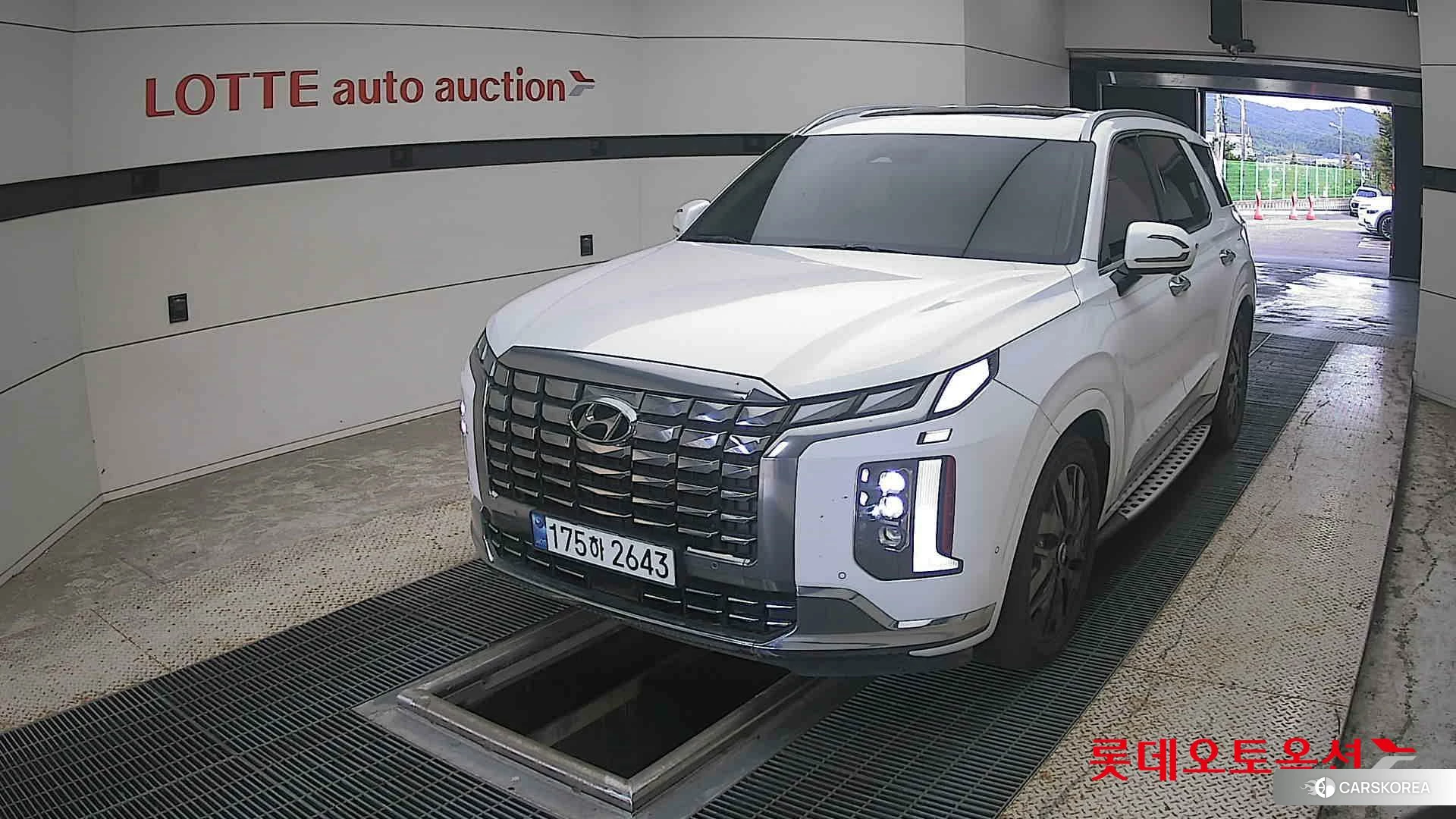 Hyundai Palisade 2023 Creamy White Pearl (optional) из Кореи