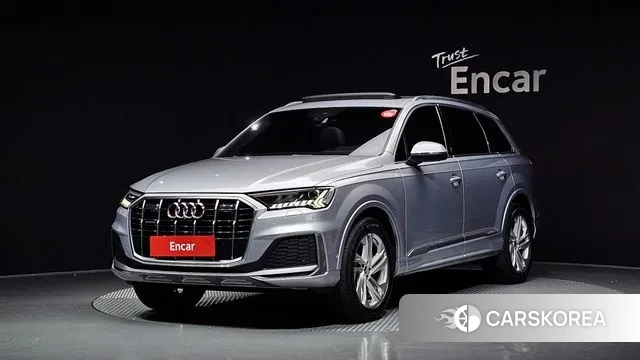 Audi Q7 (4M) 2021 Серебряный из Кореи