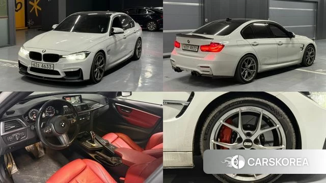 BMW 3 Series (F30) 2018 Белый из Кореи