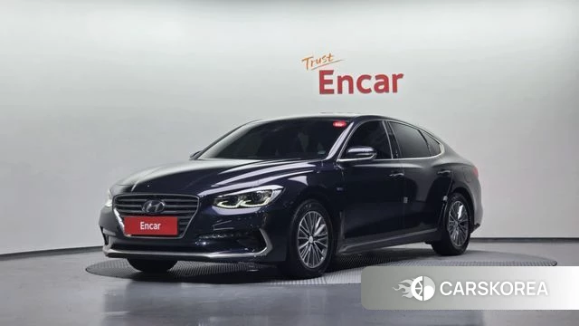 Hyundai Grandeur IG Hybrid 2018 Синий из Кореи