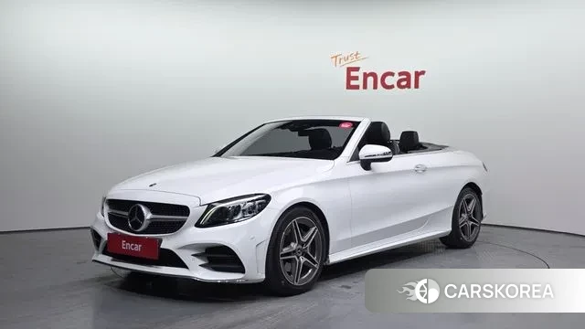 Mercedes-Benz C-Class W205 2022 Белый из Кореи