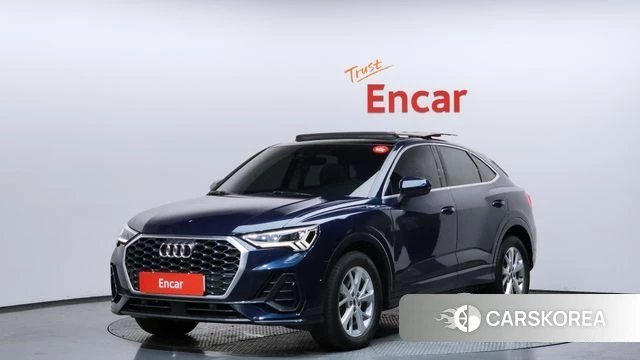 Audi Q3 (F3) 2020 Синий из Кореи