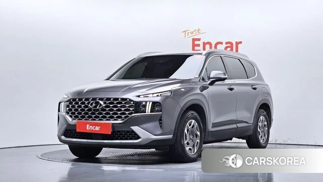 Hyundai The New Santa Fe 2023 Серый из Кореи