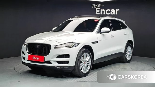 Jaguar F-PACE 2019 Белый из Кореи