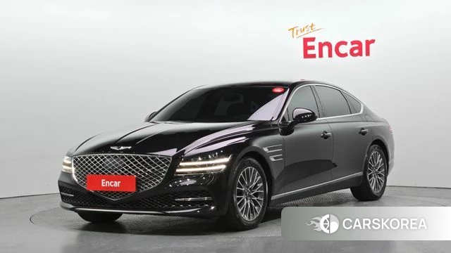 Genesis G80 (RG3) 2021 Черный из Кореи
