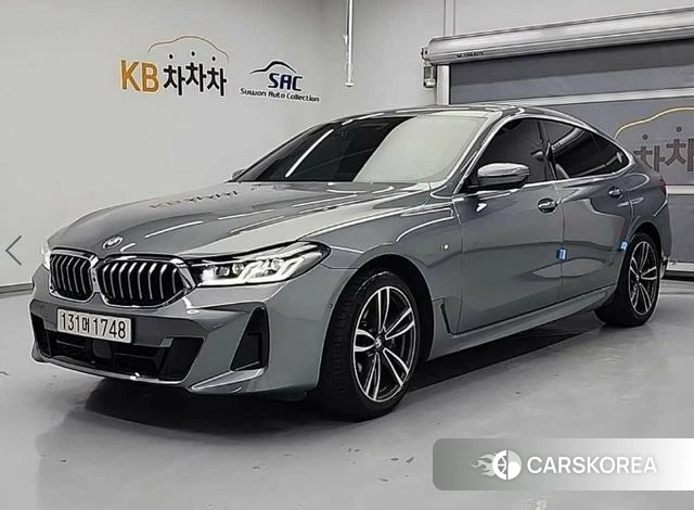 BMW 6 Series GT (G32) 2023 Серебристо-серый из Кореи
