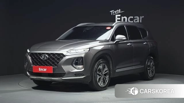 Hyundai Santa Fe TM 2019 Серый из Кореи