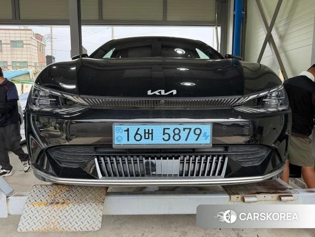 Kia EV6 2022 Черный из Кореи