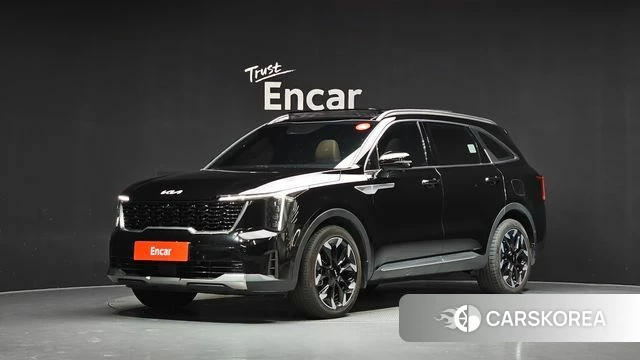 Kia The New Sorento 4th Generation 2023 Черный из Кореи