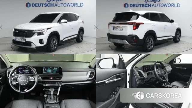 Kia The New Seltos 2024 Белый из Кореи