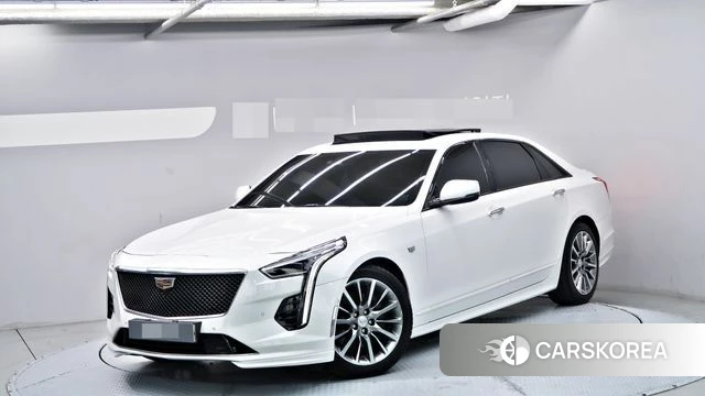 Cadillac CT6 2019 Белый из Кореи