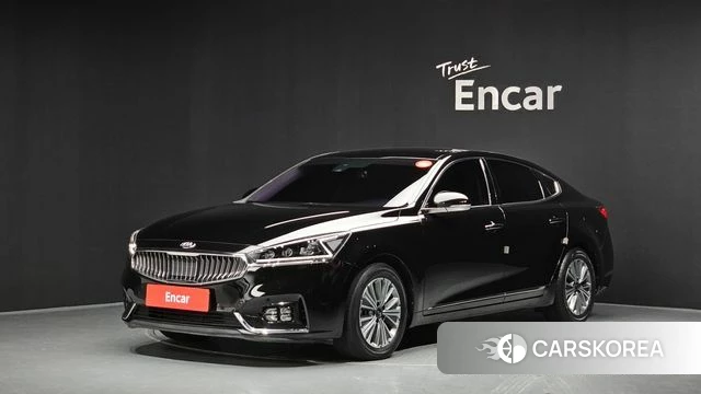 Kia All New K7 Hybrid 2019 Черный из Кореи