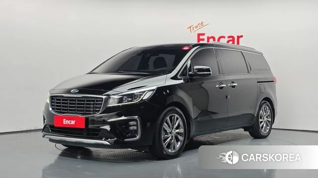 Kia The New Carnival 2018 Черный из Кореи