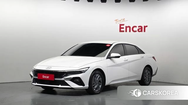 Hyundai The New Avante (CN7) 2025 Белый из Кореи