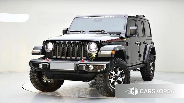 Jeep Wrangler (JL) 2022 Черный из Кореи