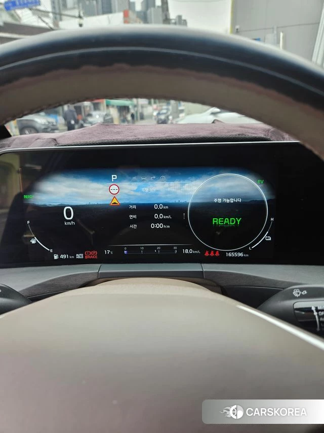 Kia K8 Hybrid 2021 Черный из Кореи