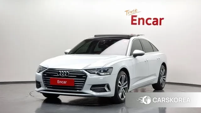 Audi A6 (C8) 2023 Белый из Кореи