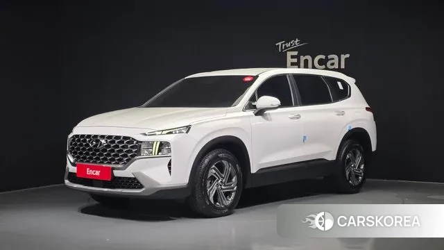 Hyundai The New Santa Fe 2021 Белый из Кореи