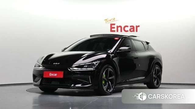Kia EV6 2023 Черный из Кореи