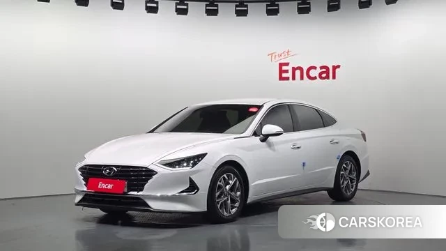 Hyundai Sonata (DN8) 2020 Белый из Кореи