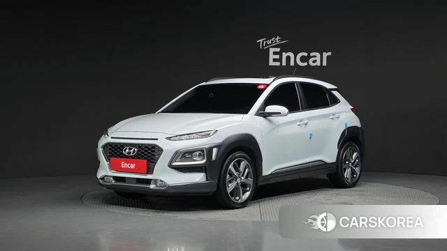 Hyundai Kona 2019 Белый из Кореи