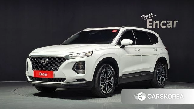 Hyundai Santa Fe TM 2019 Белый из Кореи
