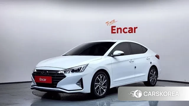 Hyundai The New Avante AD 2018 Белый из Кореи