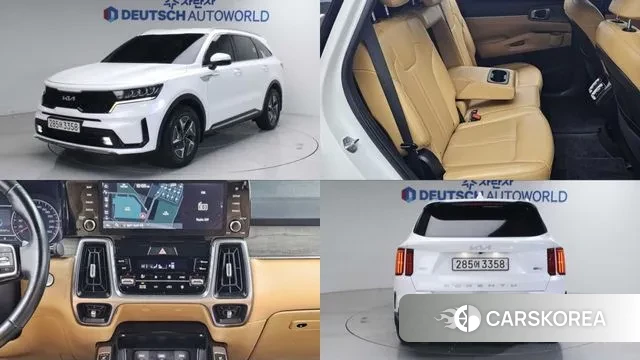 Kia Sorento 4th Generation 2022 Белый из Кореи