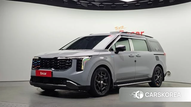 Kia The New Carnival 4th Generation 2025 Серебристо-серый из Кореи