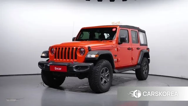 Jeep Wrangler (JL) 2019 Оранжевый из Кореи