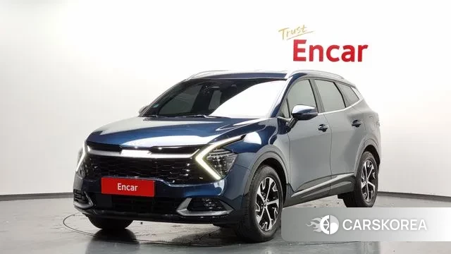 Kia Sportage 5th Generation Hybrid 2021 Синий из Кореи