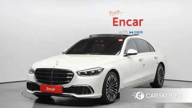 Mercedes-Benz S-Class W223 2022 Белый из Кореи