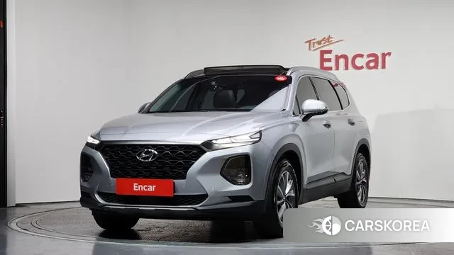 Hyundai Santa Fe TM 2018 Серебряный из Кореи
