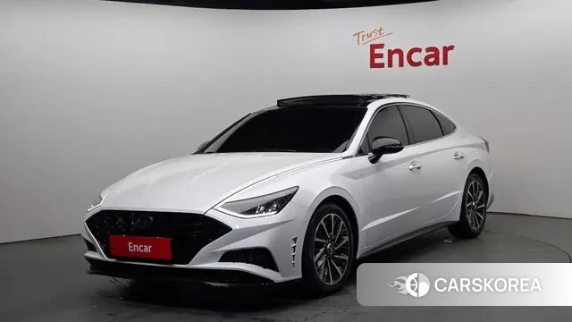 Hyundai Sonata (DN8) 2020 Белый из Кореи