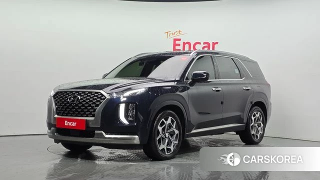 Hyundai Palisade 2022 Синий из Кореи