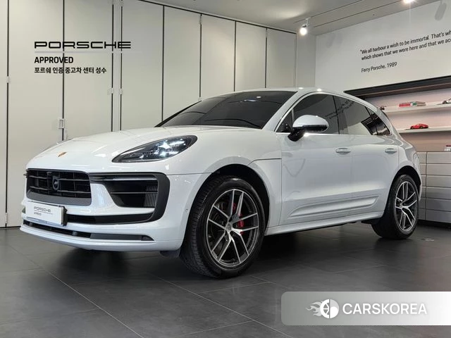 Porsche Macan 2023 Белый из Кореи