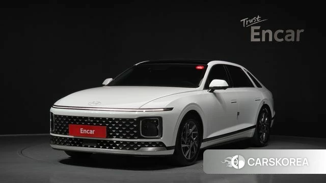 Hyundai Grandeur (GN7) 2023 Белый из Кореи