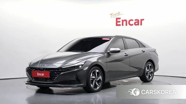 Hyundai Avante (CN7) 2022 Серый из Кореи