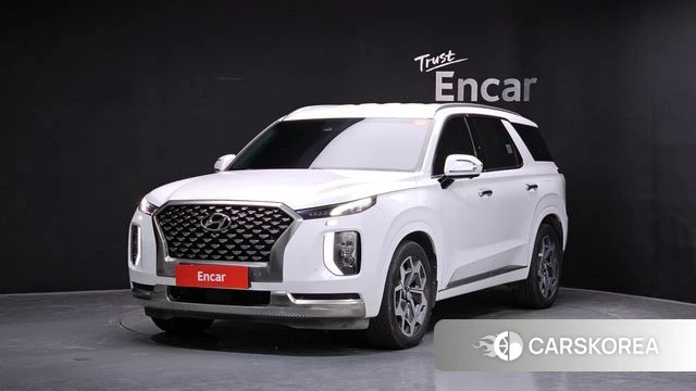 Hyundai Palisade 2021 Белый из Кореи