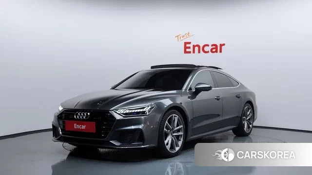 Audi A7 (4K) 2021 Серый из Кореи