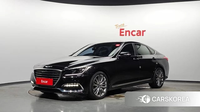 Genesis G80 2018 Черный из Кореи