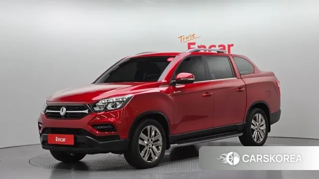 Ssangyong Rexton Sports 2021 Красный из Кореи