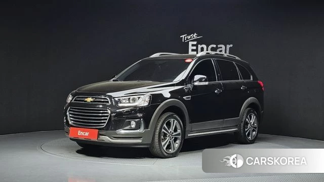 Chevrolet (GM Daewoo) Captiva 2018 Черный из Кореи