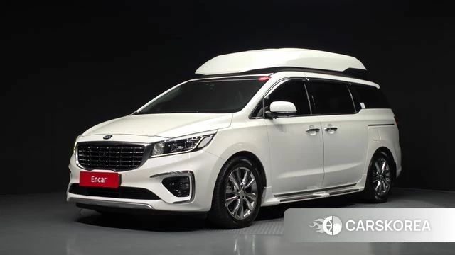 Kia The New Carnival 2019 Белый из Кореи