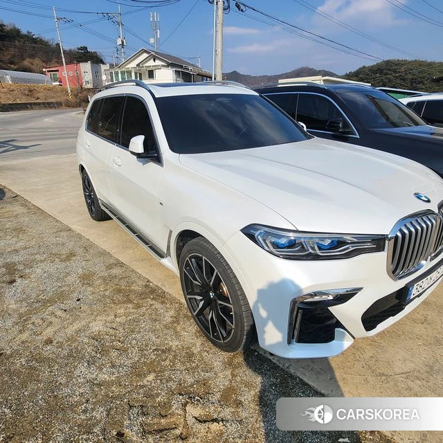 BMW X7 (G07) 2020 Белый из Кореи