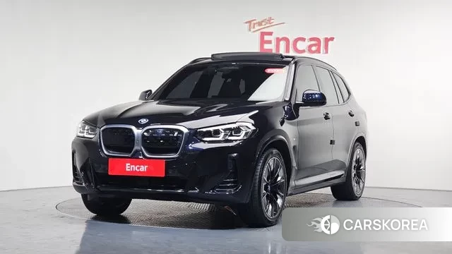 BMW iX3 2021 Черный из Кореи