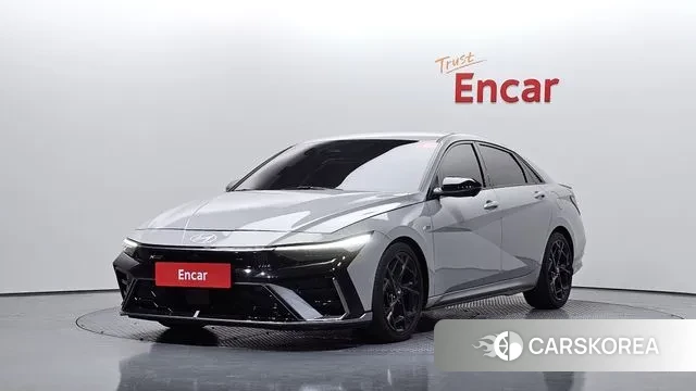 Hyundai The New Avante (CN7) 2023 Серебристо-серый из Кореи