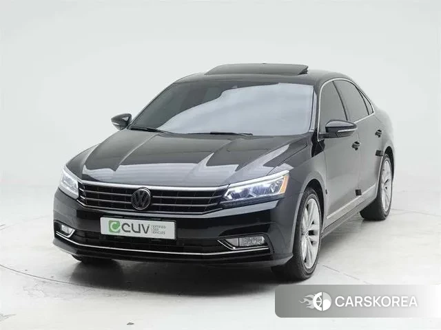 Volkswagen The New Passat 2018 Черный из Кореи