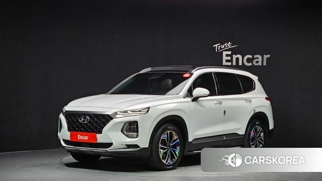Hyundai Santa Fe TM 2018 Белый из Кореи