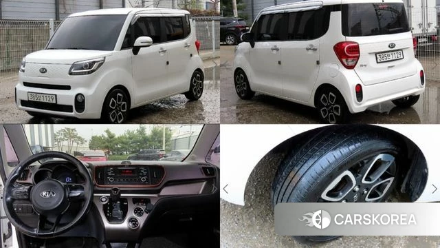 Kia The New Ray 2019 Белый из Кореи